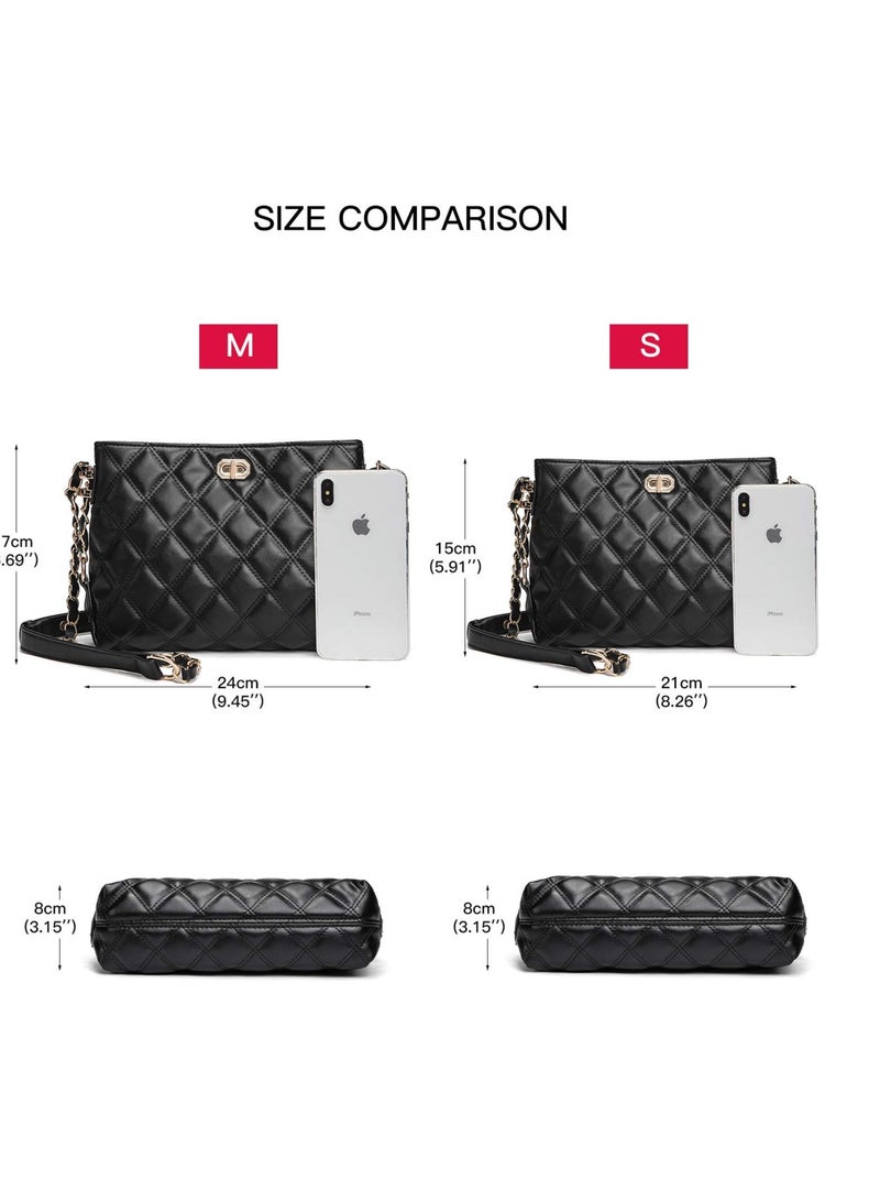 Excefore Fashion Crossbody Bags, PU Leather Shoulder Bag, Lightweight Handbags Shoulder Bag, Suitable for Women Girls - Image 2