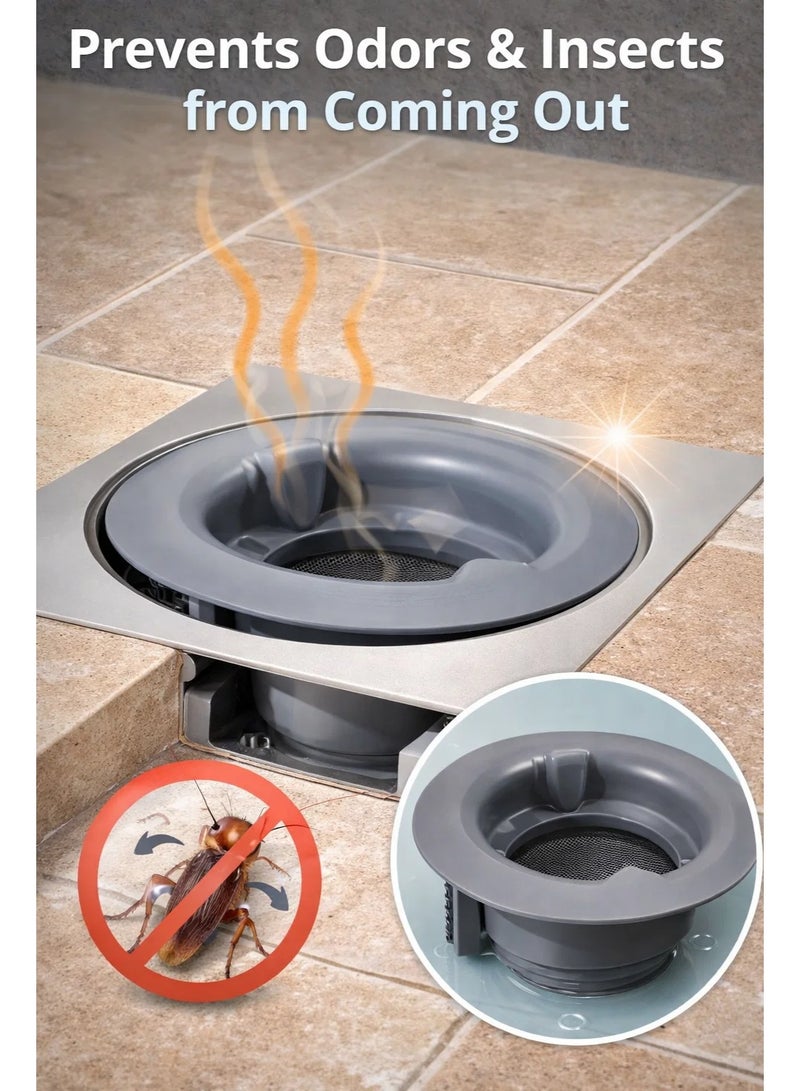 Bathroom Solution A valve to prevent the emission of unpleasant odors and insects from the pipe cap. - Image 4