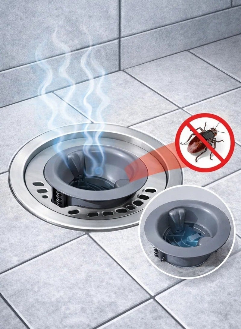 Bathroom Solution A valve to prevent the emission of unpleasant odors and insects from the pipe cap. - Image 3