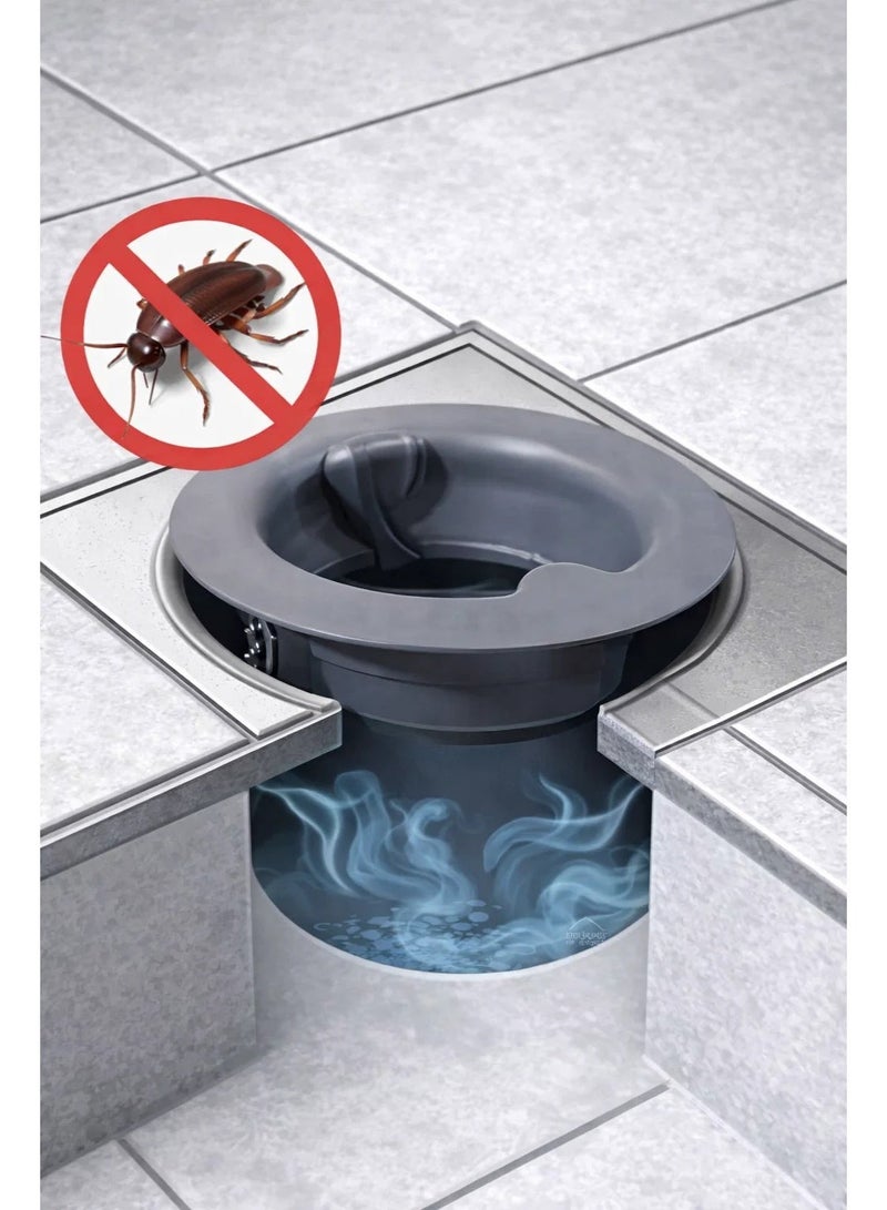 Bathroom Solution A valve to prevent the emission of unpleasant odors and insects from the pipe cap. - Image 2