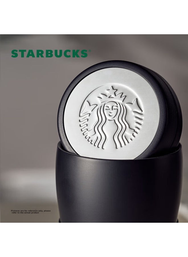 Starbucks Insulated Mug 384ml Coffee Cup Tea Cup Cold Water Cup Black Warm Classic Style Qixi Gift - Image 2