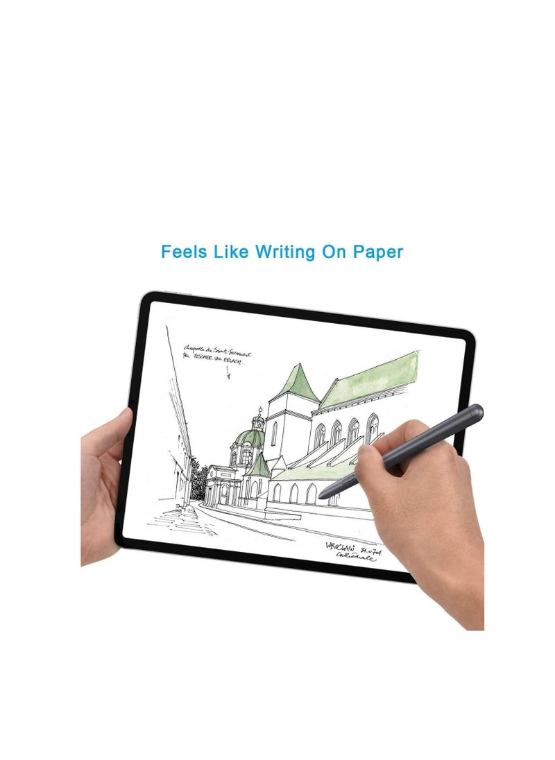 [2 Pack] Paperfeel Screen Protector For Samsung Galaxy Tab S10 Plus/Tab S9 Plus / Tab S8 Plus / Tab S7 Plus 12.4 Inch, Anti-Glare Matte PET Film for Drawing and Writing Like on Paper, High Touch