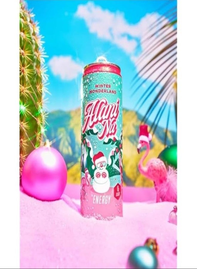 Alani WINTER WONDERLAND (3 Pack) | Sugar free, low calorie energy drinks, 12 Fl Oz Cans (355mL) - Image 3