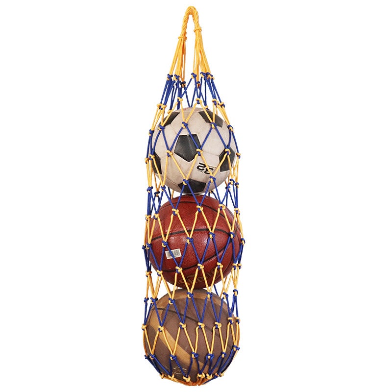 Generic Sturdy Mesh Ball Bag for Sports Three-ball Net pocket