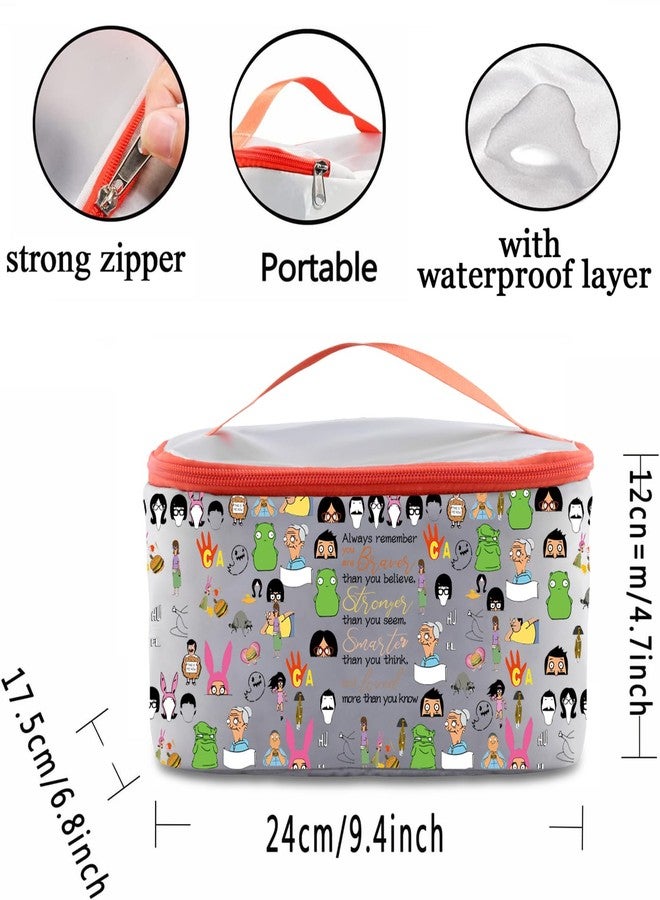 PXTIDY Comedy Cartoon TV Show Merchandise Gifts Belcher cosmetic Bag Couple Gifts Style Gift For Bob's Fans - Image 2
