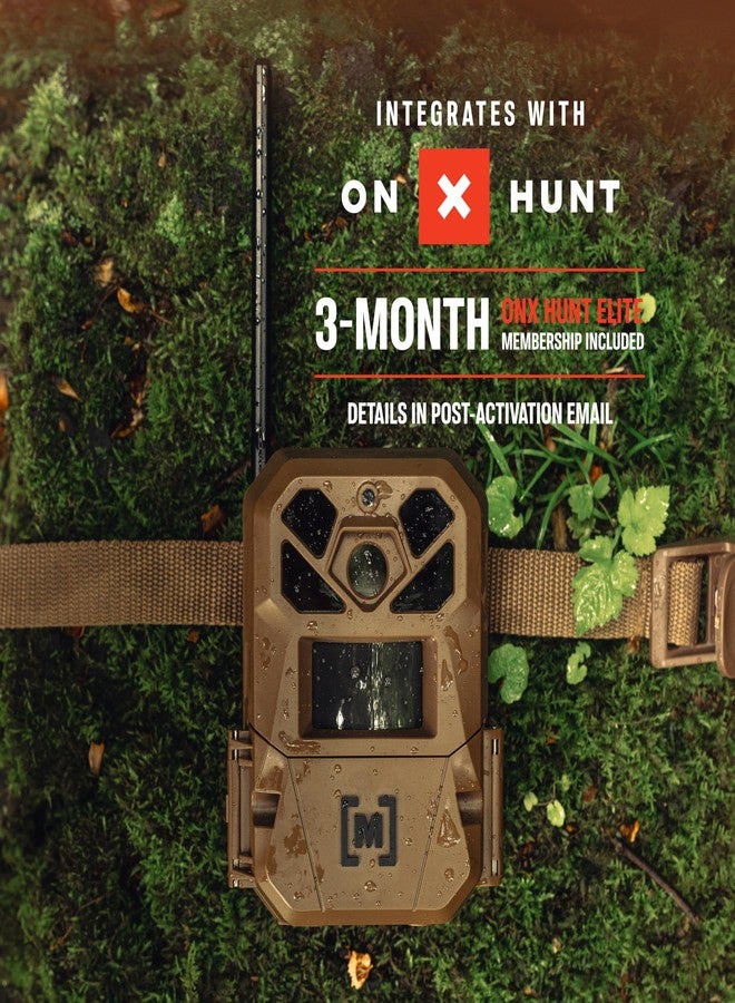 Moultrie Edge 3 Cellular Trail Camera - 40MP HD Photo Capture - 1080p Low-Glow Flash - GPS - Multi-Carrier Auto-Connect - Built-in Memory - 0.5s Trigger Speed - AI Buck Detection - Image 3