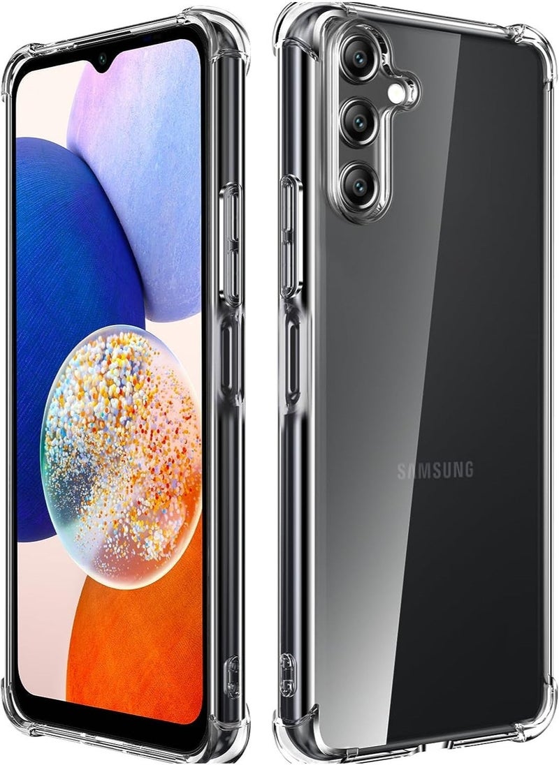 ELTRAZONE Samsung Galaxy M52-5G Case Cover Protective Shock Absorption Bumper soft Transparent Case (Clear) - Image 1