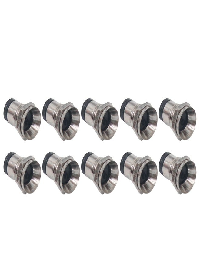 Electronicspices Electronic Spices 5mm Metal Led Light Mounting Holders With Open Ended Head Pack of 100pcs - Image 1
