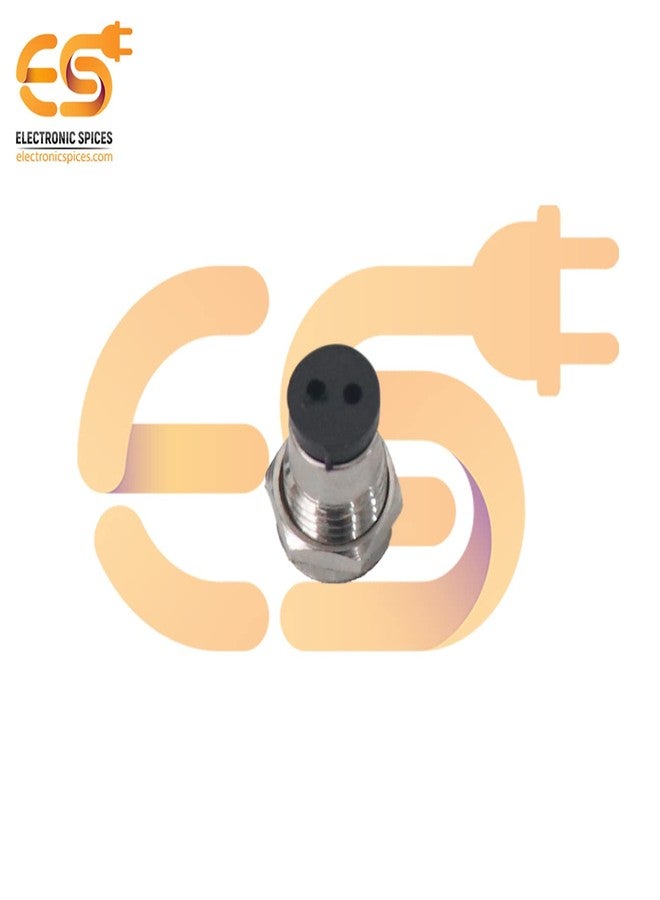 Electronicspices Electronic Spices 5mm Metal Led Light Mounting Holders With Open Ended Head Pack of 100pcs - Image 3