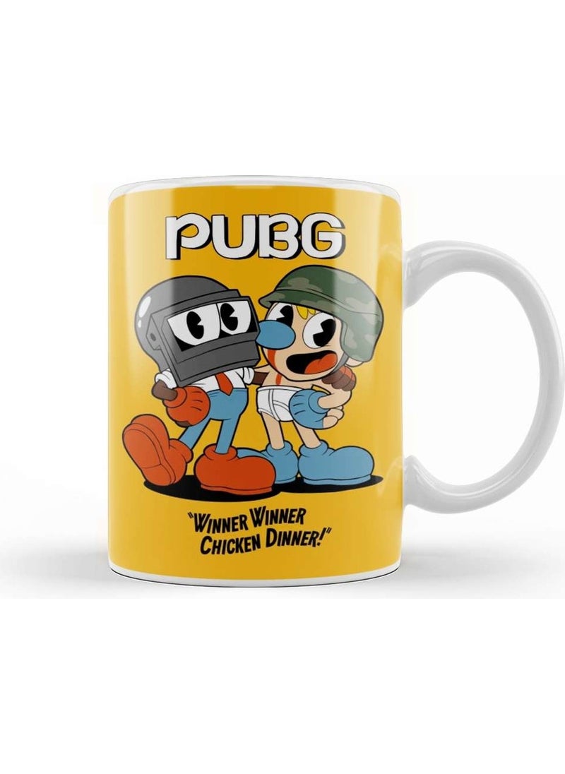 Baskı Dükkanı - Print Shop Cuphead A Good Day For A Swell Battle Pubg Mug Porcelain - Image 1