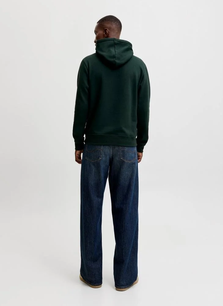 JACK & JONES Casual Logo Zip Hoodie