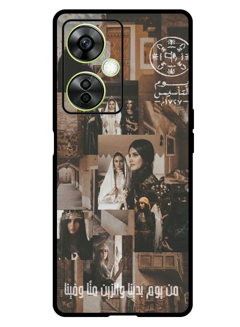 Theodor Protective Case Anti Scratch Shock Proof Bumper Cover For OnePlus Nord CE 3 Lite Arabic star - Image 1