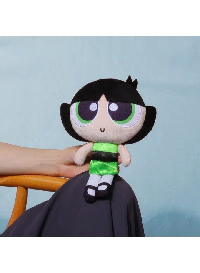 general Genuine Powerpuff Girls Cute Doll Plush Toy 35cm Doll Cartoon Doll Birthday Gift for Family and Friends - Image 2