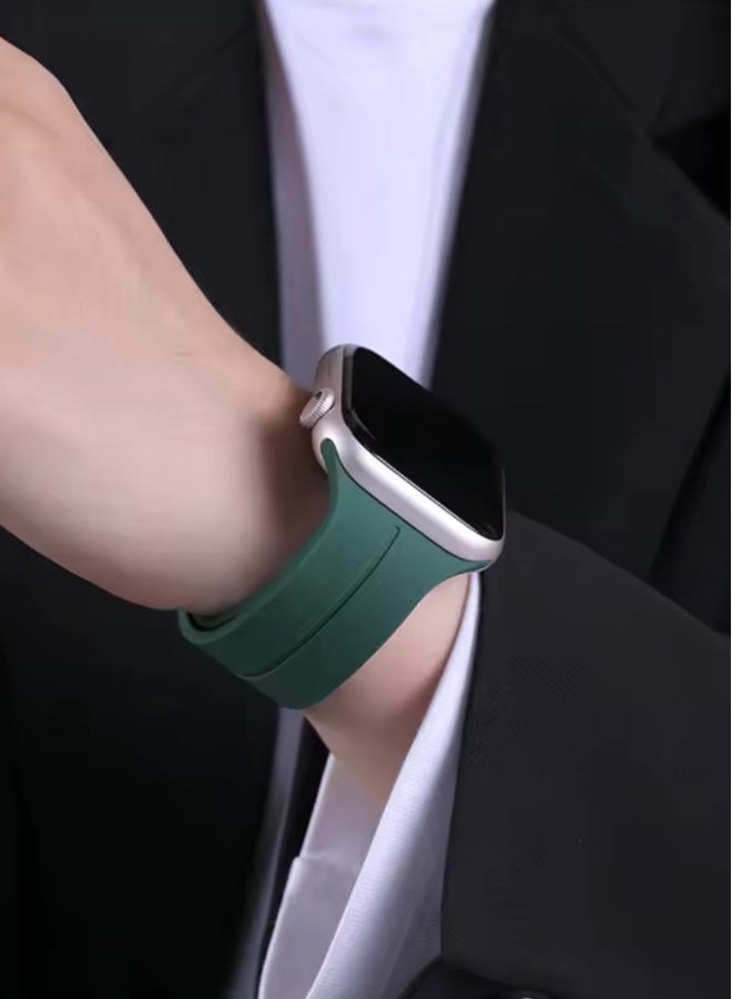 Apple Watch Band Sports Breathable Silicone Band Compatible With Apple Watch 42mm/44mm/45mm/49mm  - Image 2