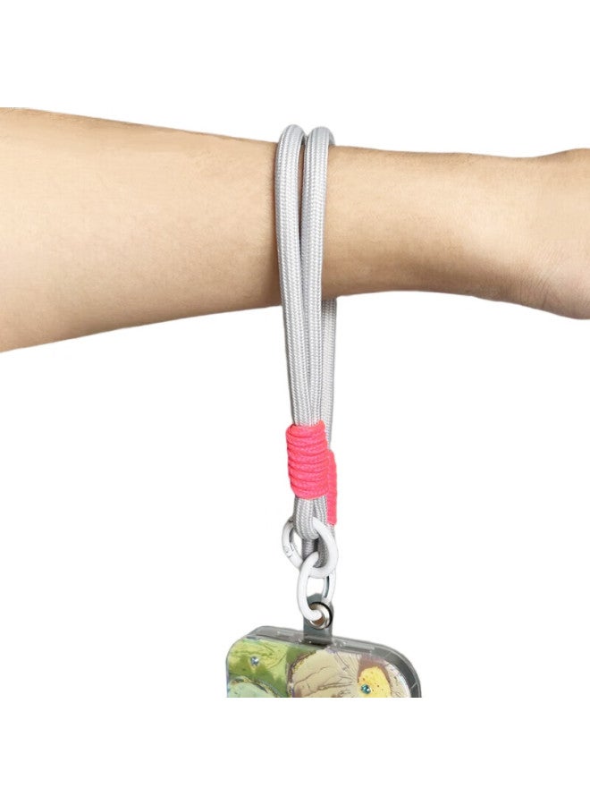 Sehan Shihan Phone Accessories Wrist Strap, Short Anti-Loss Anti-Drop Cord, Phone Strap Chain, Phone Case Strap, Suitable For Apple, Huawei, Oppo, Vivo, Xiaomi, Premium Gray Skin-Friendly Strap - Image 2