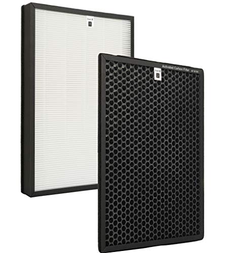 Flintar APB102 Replacement Filter Compatible with Alexapure Breeze Air Purifier APB102 and 3049 Filter Set H13 Grade Filtration and Activated Carbon Filter for Odor Removal 1Pack