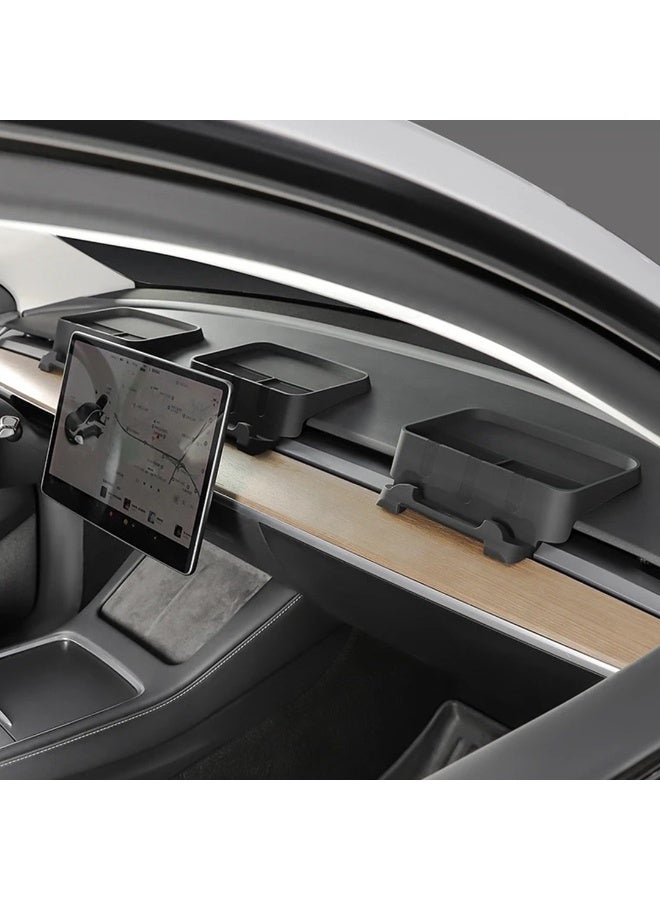 HPS Multifunctional Silicone Car Storage Tray & Phone Holder for Tesla Model 3 & Model Y  - Image 3