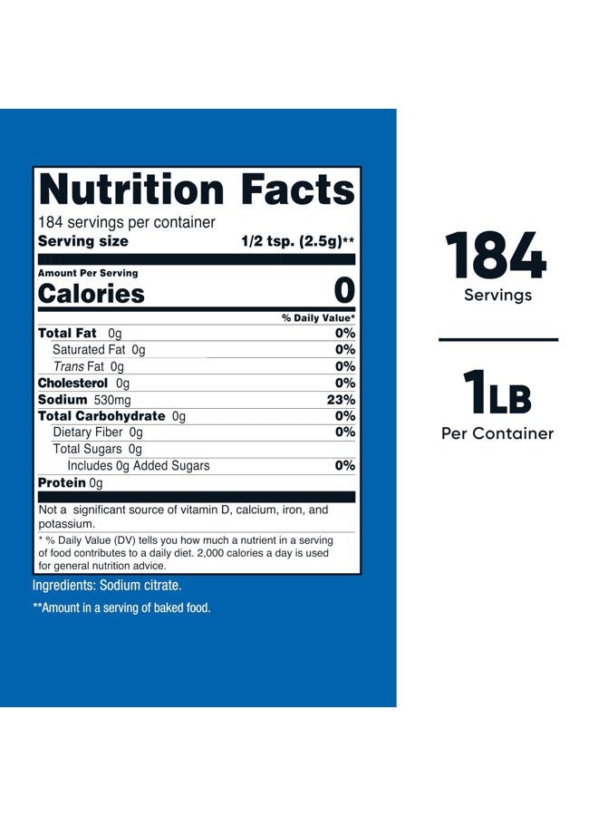 Nutricost Sodium Citrate Powder 1LB (16oz) - Food Grade, Non-GMO - Emulsifier, Natural Flavor Enhancer, Food Preservant - Image 2