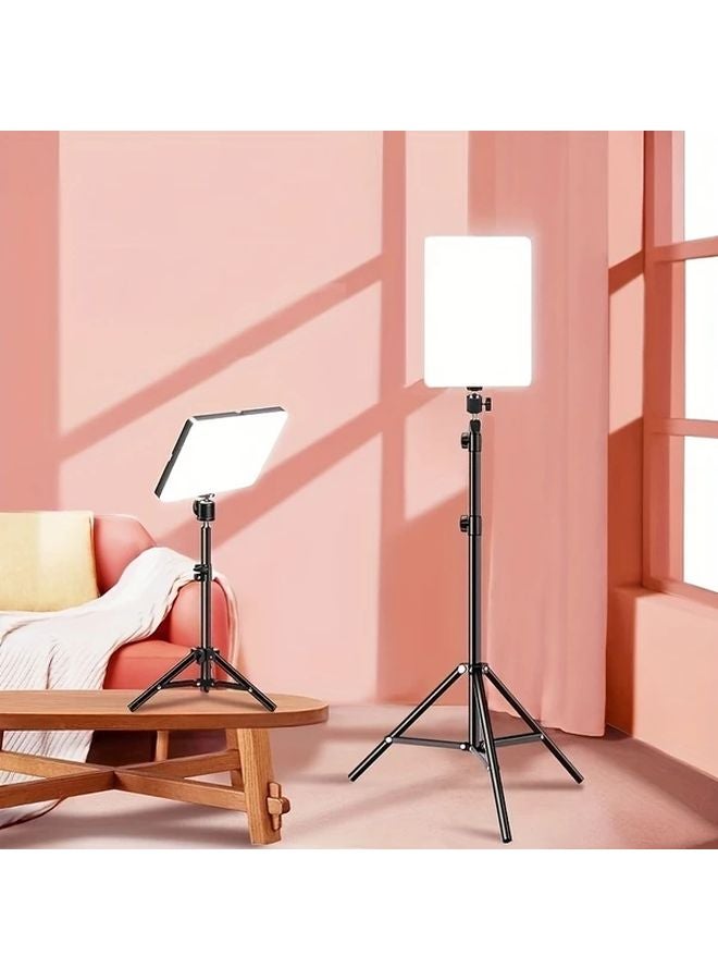 ضوء حلقة بث مباشر مقاس 10 بوصة مع حامل 47-24 بوصة لمكياج التجميل وتصوير تيك توك على الهاتف المحمول - Image 2