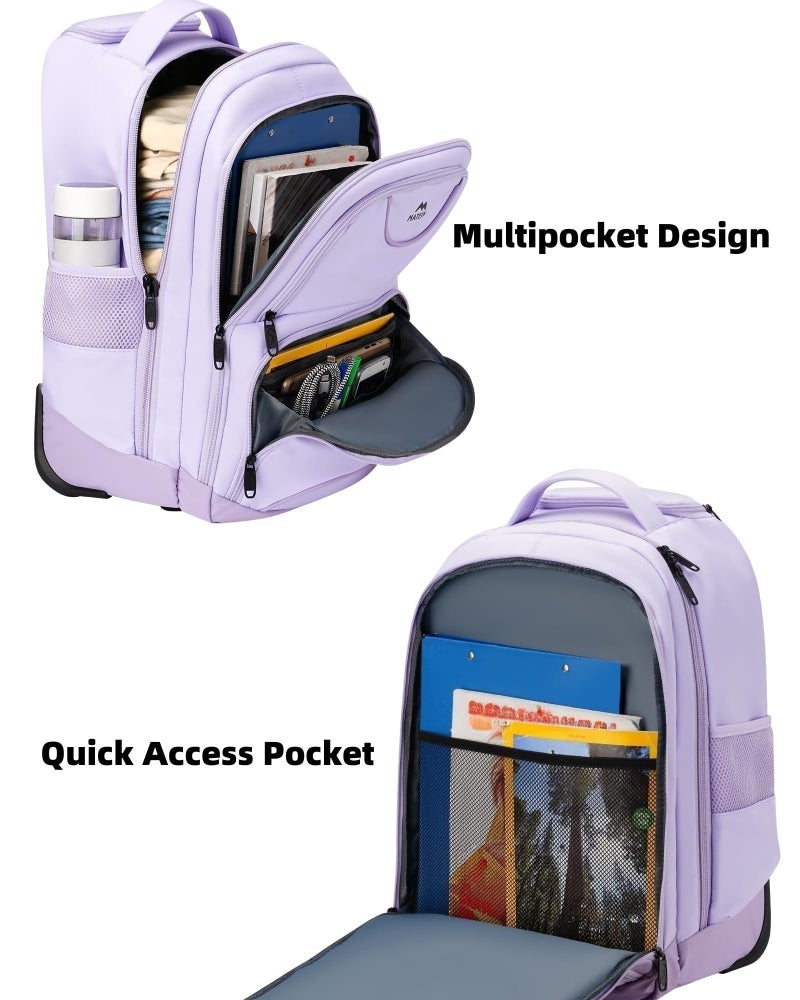 MATEIN Demix One-Size Sand Backpack â€“ Water-Repellent, 15L Capacity with Laptop Pocket, Front Zip Pocket, and Side Mesh Pockets for Workouts and Travel - Image 4