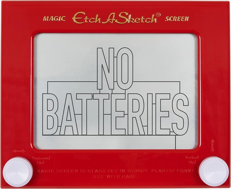 Etch A Sketch Classic, Drawing Toy with Magic Screen, for Ages 3 and up (Style May Vary) - Image 1
