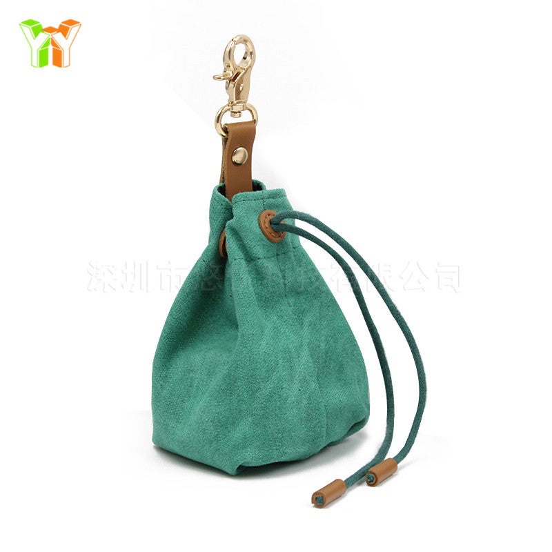 Canvas Pet Food Storage Drawstring Bag - Image 5