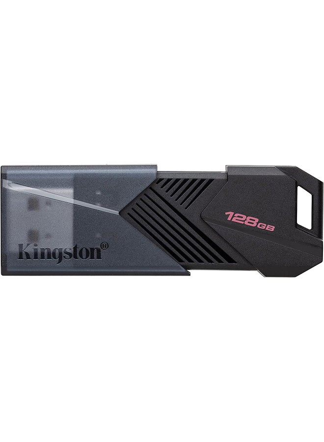Kingston DataTraveler Exodia Onyx USB Flash Drive, 128GB Storage Capacity, USB 3.2 Gen 1 Compliant, Moving Cap Design, Integrated Key Loop, Black | DTXON/128GB - Image 3
