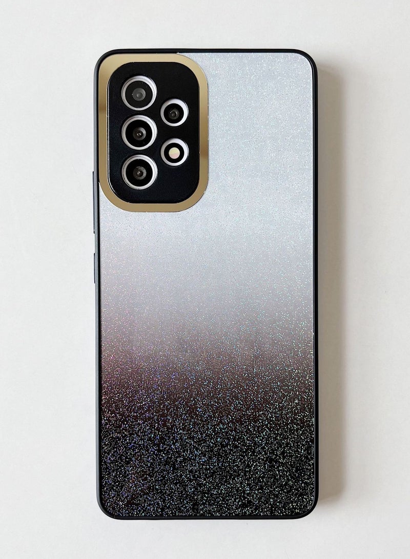 Loquat Acrylic Gradient Glitter Powder Samsung Phone Case