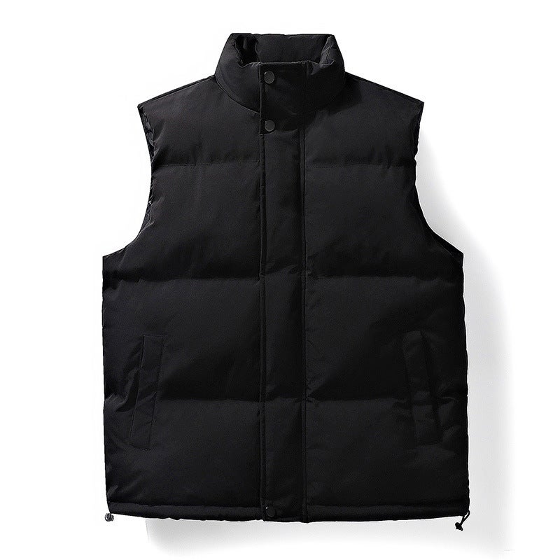 Vest Men'S And Women'S Fashion All-Match Vest Cold-Proof Warm Vest Vest Vest Down Cotton Vest Logo - Image 1