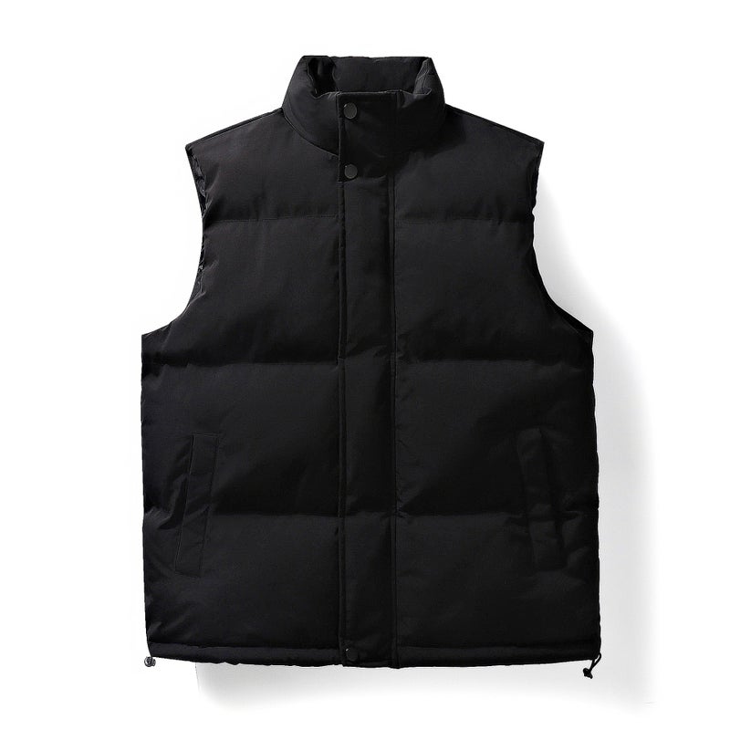 Vest Men'S And Women'S Fashion All-Match Vest Cold-Proof Warm Vest Vest Vest Down Cotton Vest Logo - Image 4