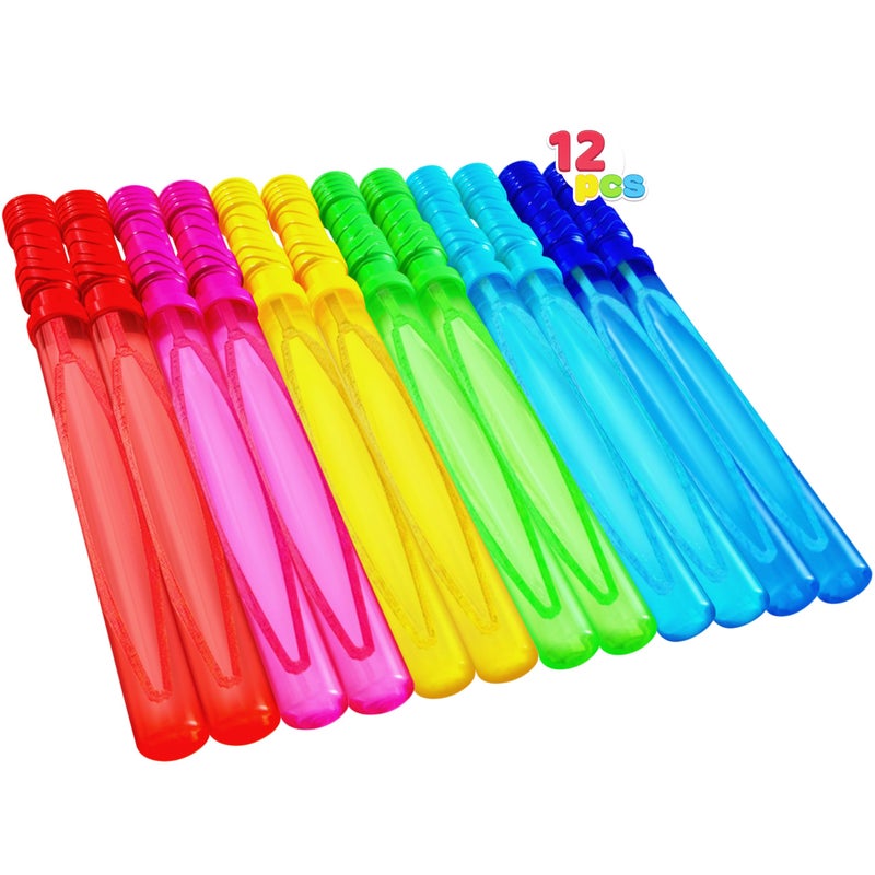 JOYIN 36 Pack 14.6â€™â€™ Big Bubble Wands Bulk, Bubble Blower for Kids, Party Favors, Easter, Birthday, Summer Outdoor & Indoor Activity - Image 1