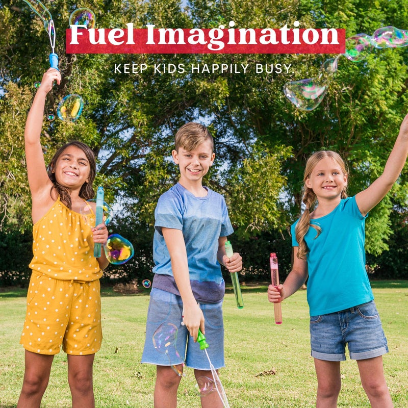 JOYIN 36 Pack 14.6â€™â€™ Big Bubble Wands Bulk, Bubble Blower for Kids, Party Favors, Easter, Birthday, Summer Outdoor & Indoor Activity - Image 3