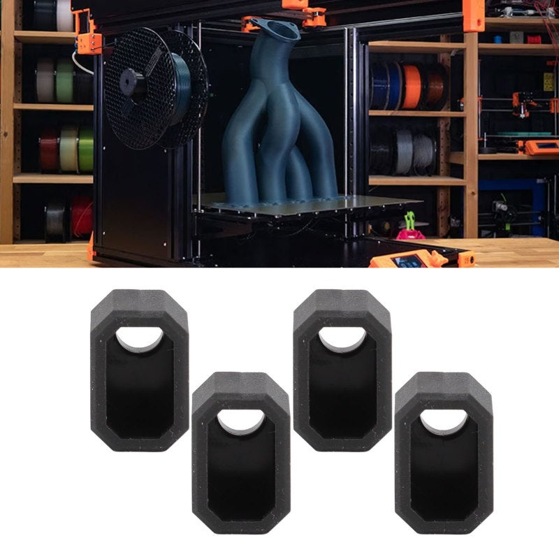 3D Printer Hotend Silicone Sock - Heat Resistant Nonstick Silicone Heater Block Cover for Prusa MK4 Prusa XL DIY 3D Printer Replacement Parts - Image 1