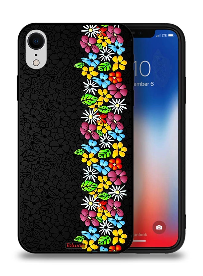 Tolwak Apple iPhone XR Protective Case Flowers Line - Image 1