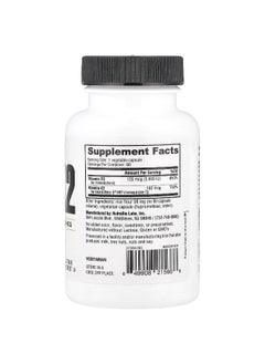 NutraBio NutraBio, D3 K2, 60 Capsules  - Image 2