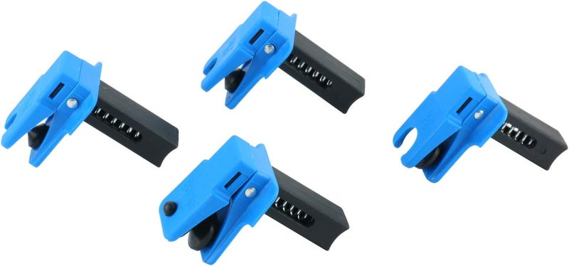 FreeTec Fluid Line Stopper Clamps 4pcs - 1/2'', 3/8'', 5/16'' Spring Load Fluid Stopper Clamp Kits - Image 1