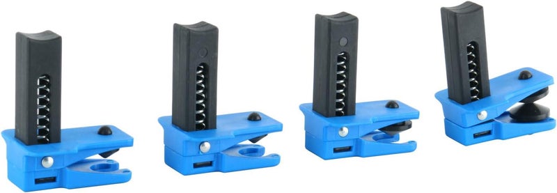 FreeTec Fluid Line Stopper Clamps 4pcs - 1/2'', 3/8'', 5/16'' Spring Load Fluid Stopper Clamp Kits - Image 4