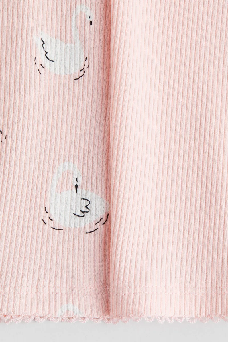 H&M 2-pack ribbed cycling shorts