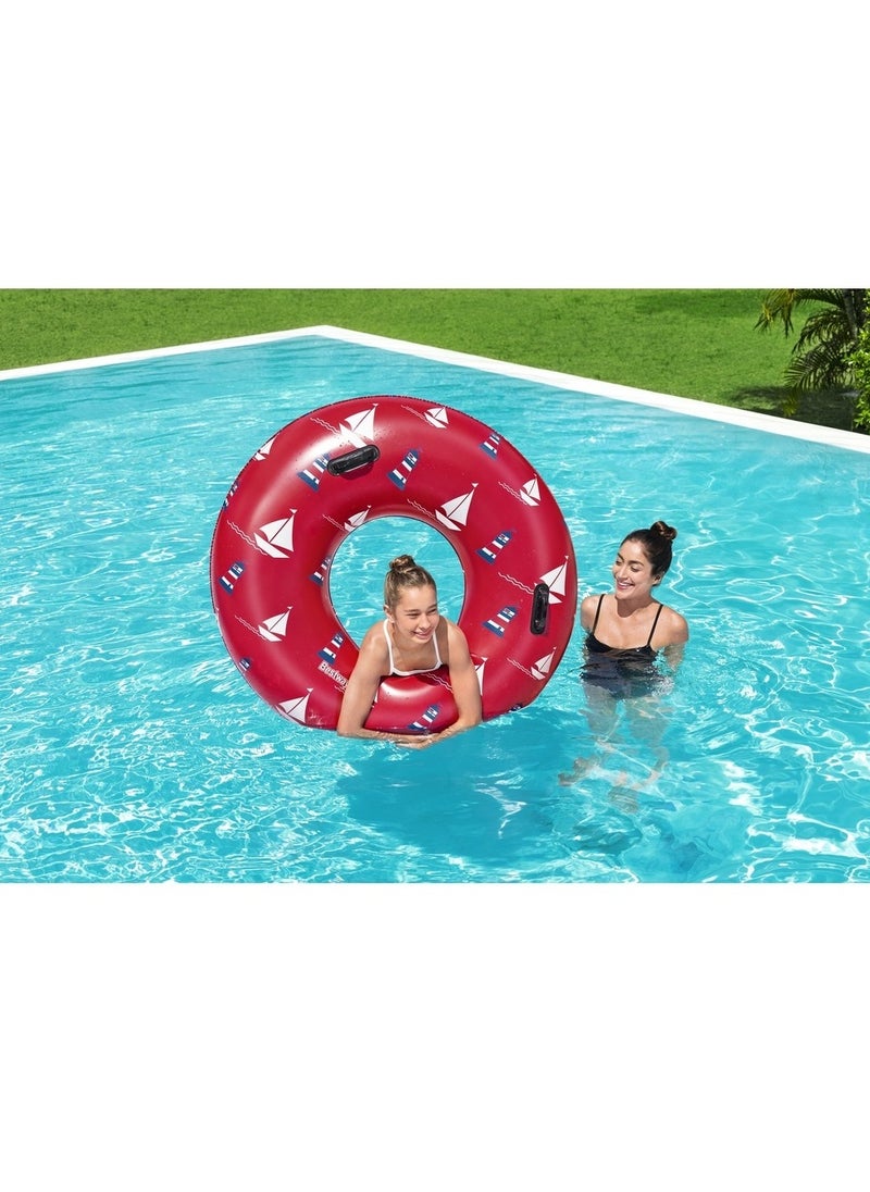 Bestway Bestway - Nautical Swim Tube 119 cm Red - 36353-2  - Image 2