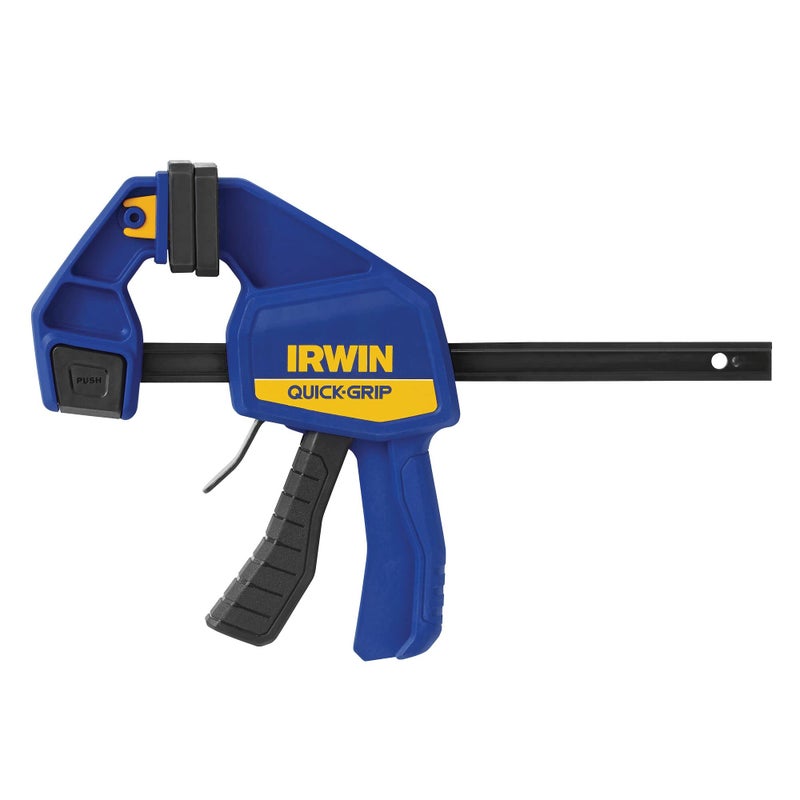 IRWIN QUICK-GRIP Bar Clamp, One-Handed, Medium-Duty, 6-Inch (1964717), Blue - Image 1