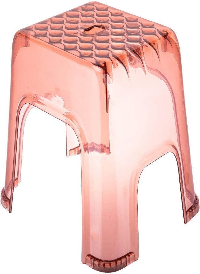 AKDC AKDC Transp Stool Small 24Cm X 28Cm X 28Cm Orange  - Image 4