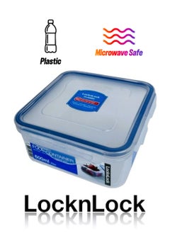 LOCK & LOCK LocknLock 600ml  Square  Airtight Food Storage   - BPA-Free, Microwave, Freezer, and Dishwasher Safe  - Image 1