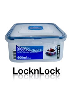 LOCK & LOCK LocknLock 600ml  Square  Airtight Food Storage   - BPA-Free, Microwave, Freezer, and Dishwasher Safe  - Image 2
