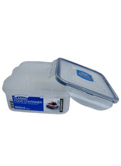 LOCK & LOCK LocknLock 600ml  Square  Airtight Food Storage   - BPA-Free, Microwave, Freezer, and Dishwasher Safe  - Image 4