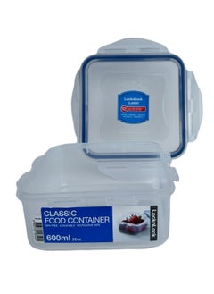 LOCK & LOCK LocknLock 600ml  Square  Airtight Food Storage   - BPA-Free, Microwave, Freezer, and Dishwasher Safe  - Image 5