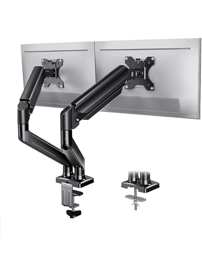 HOOKOR GO-5350 Dual Monitor Arm for Gaming & Office | 17-32 Screens | Each Arm Supports Up to 9 KG - Image 1