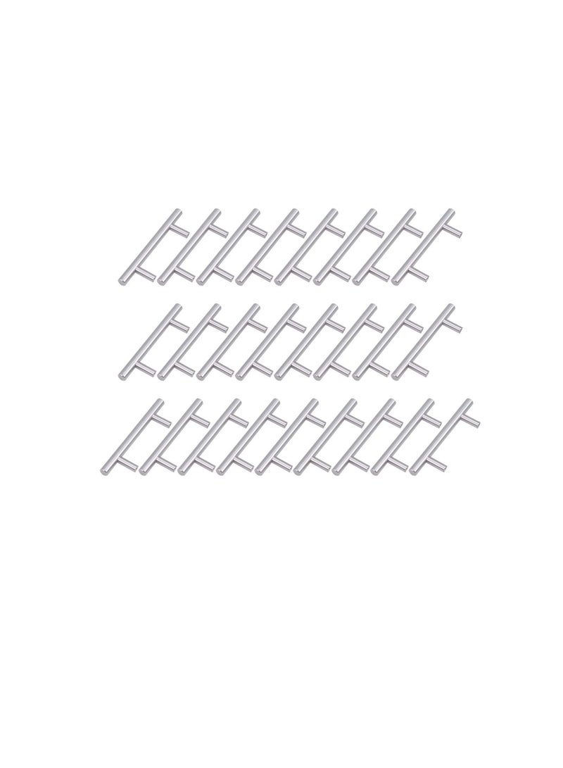 Vosarea 25Pcs Stainless Steel Cabinet Pull Handles Furniture Bar Handles for Drawer Dresser Cupboard - Image 1
