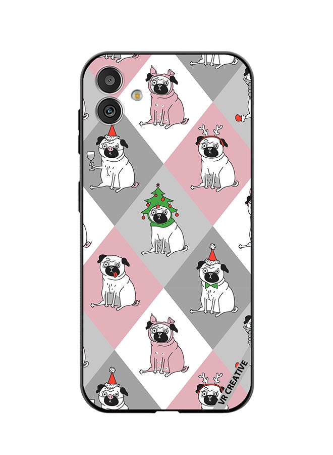 VR CREATIVE Protective Case Cover For Samsung Galaxy M13 5G Dogs Design Multicolour - Image 1