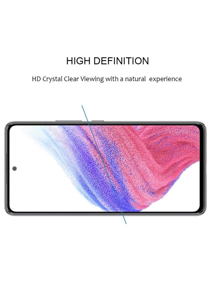 تيمبرد غلاس واقي شاشة من الزجاج المقوى ذو حافة سوداء متوافق مع هاتف Infinix Smart 8 - Image 3