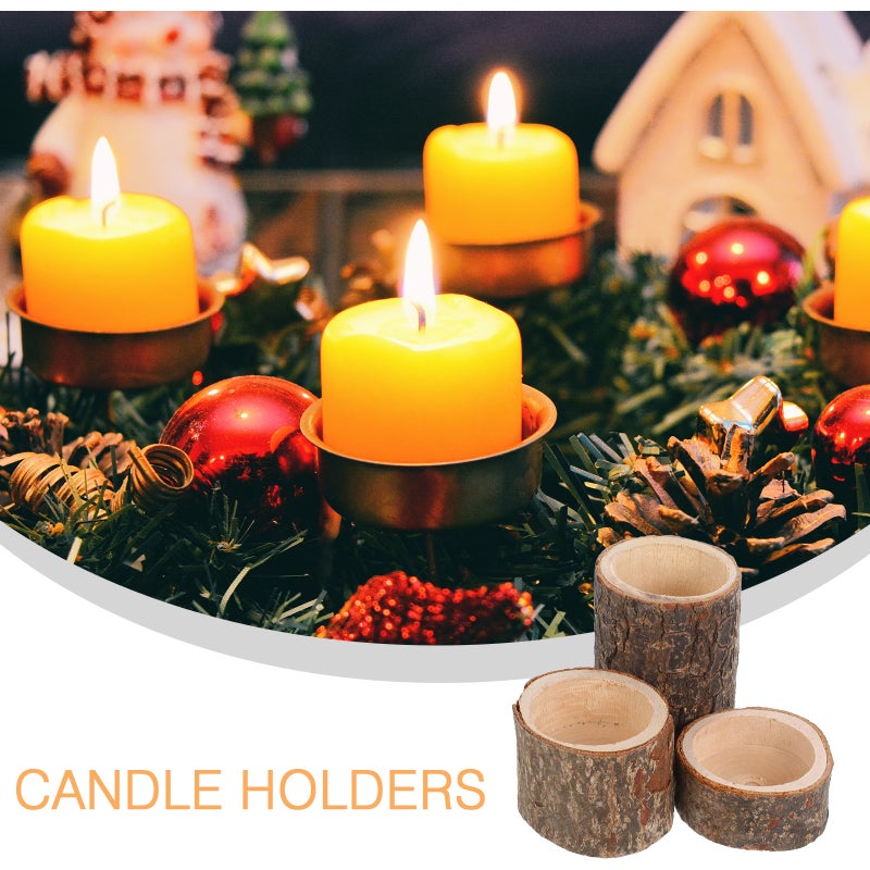 6pcs Elegant Candle Stand Modern Plant Holder Stylish Table Decor For Home Tealight Holder Votive Tea Light Candle Holder For Desktop - Image 2